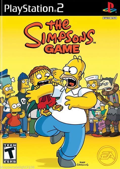 the simpsons ps2|the simpsons ps2 game.